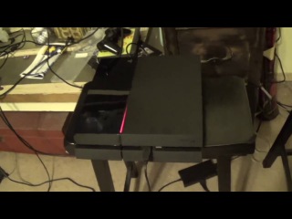Моя новая PS4! ... Ух Ох (красный свет, три звуковых сигнала, боли)